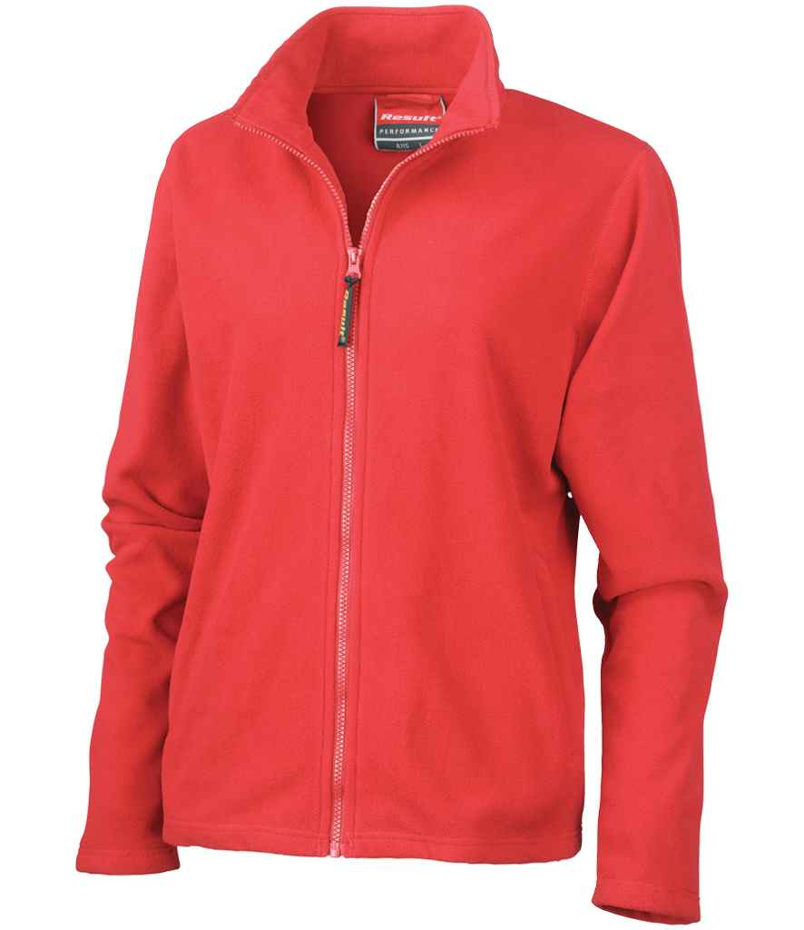 Result Ladies Horizon High Grade Micro Fleece Jacket - Cardinal Red (RS115F)