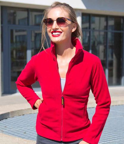 Result Ladies Horizon High Grade Micro Fleece Jacket - Cardinal Red (RS115F)