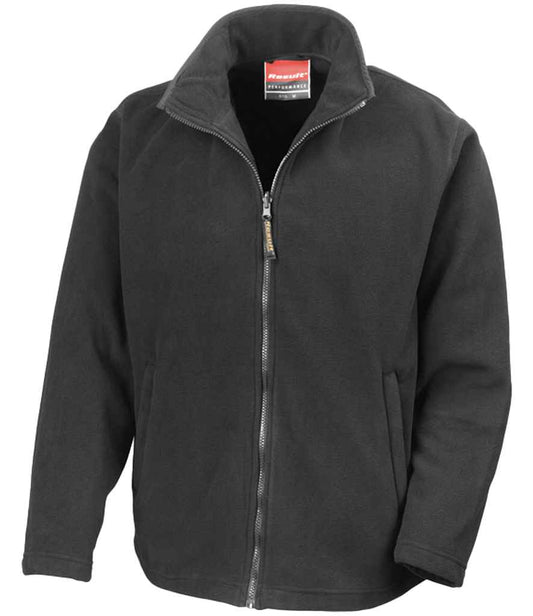 Result Horizon High Grade Micro Fleece Jacket - Black (RS115M)