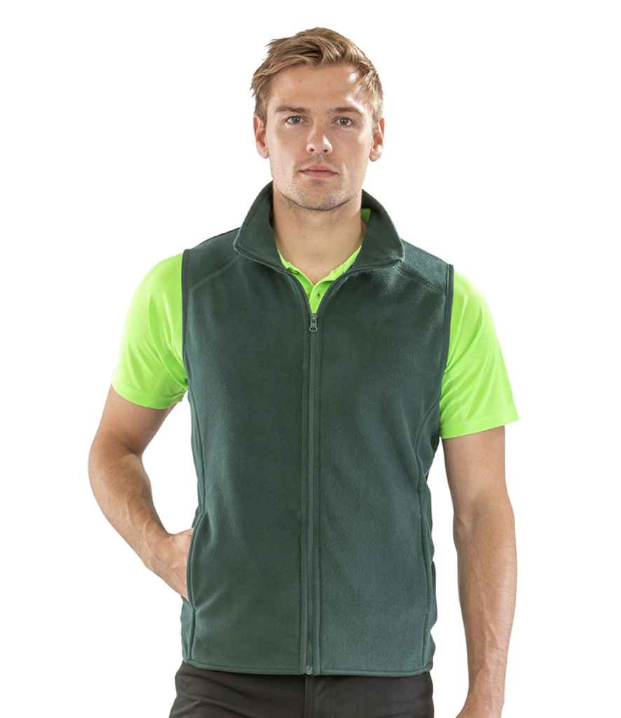 Result Core Micro Fleece Gilet - Forest Green (RS116)