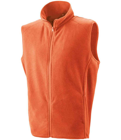 Result Core Micro Fleece Gilet - Orange (RS116)