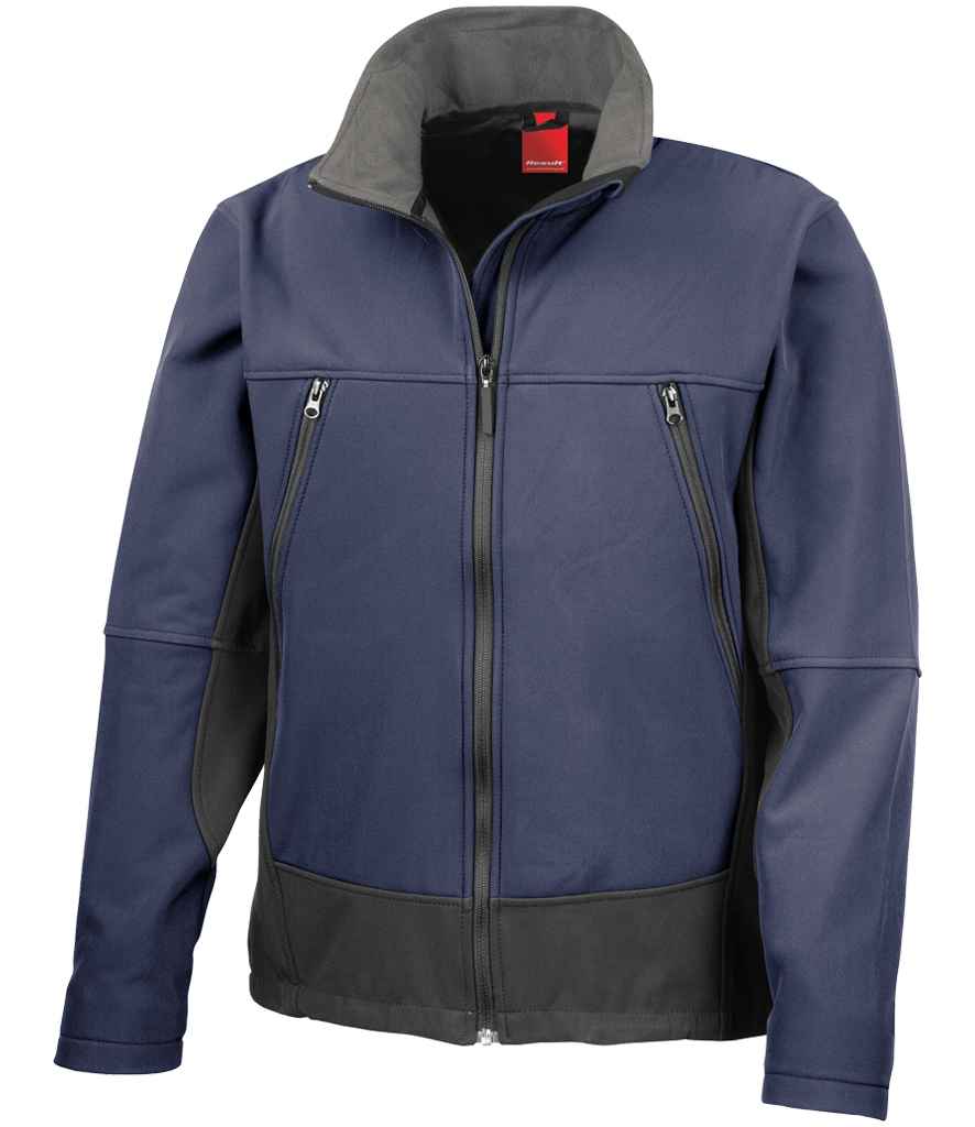 Result Soft Shell Activity Jacket - Navy (RS120)