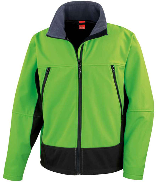Result Soft Shell Activity Jacket - Vivid Green (RS120)