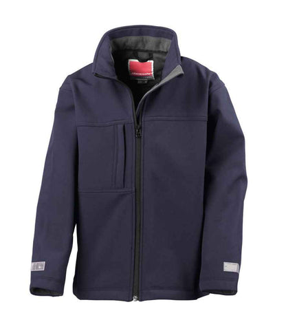 Result Kids Classic Soft Shell Jacket - Navy (RS121B)