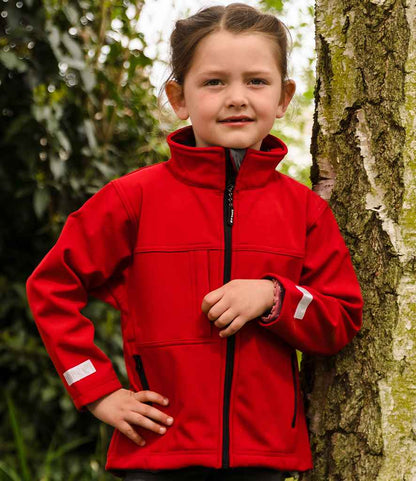 Result Kids Classic Soft Shell Jacket - Red (RS121B)