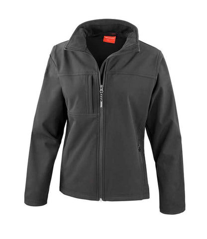 Result Ladies Classic Soft Shell Jacket - Black (RS121F)
