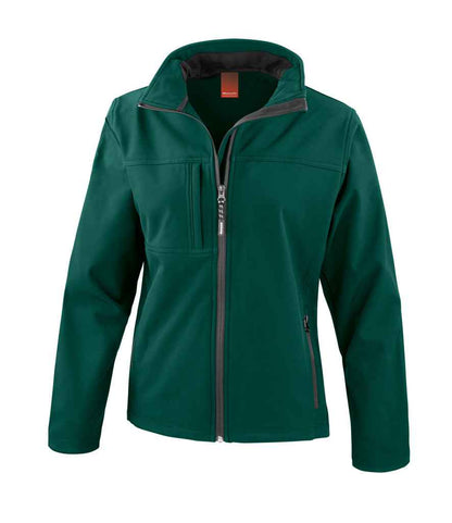 Result Ladies Classic Soft Shell Jacket - Bottle Green (RS121F)