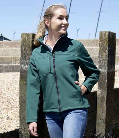 Result Ladies Classic Soft Shell Jacket - Bottle Green (RS121F)
