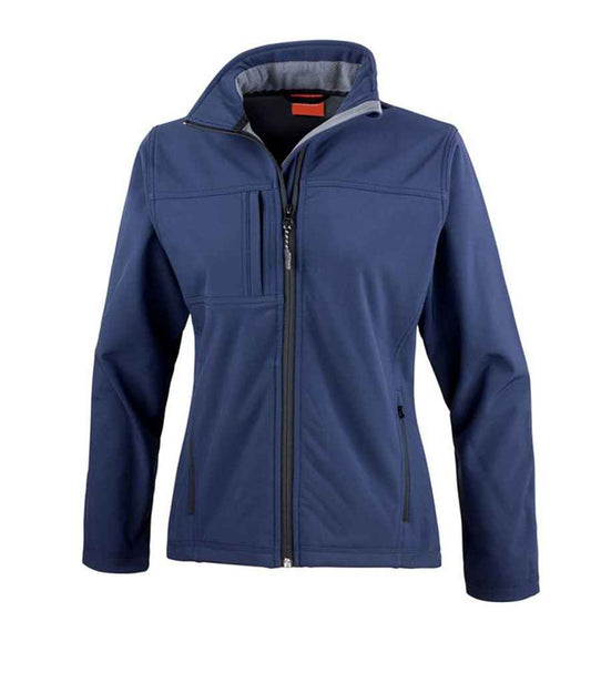 Result Ladies Classic Soft Shell Jacket - Navy (RS121F)