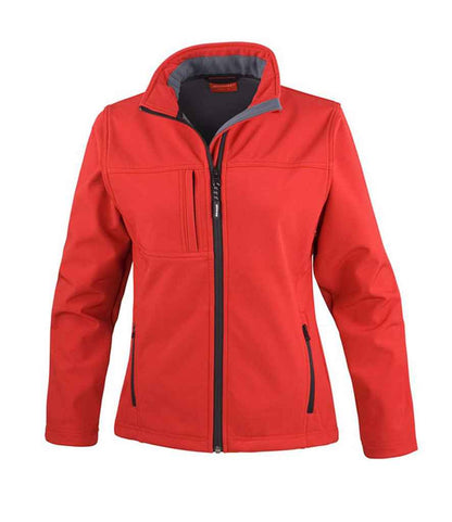 Result Ladies Classic Soft Shell Jacket - Red (RS121F)