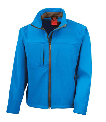 Result Classic Soft Shell Jacket - Azure (RS121M)