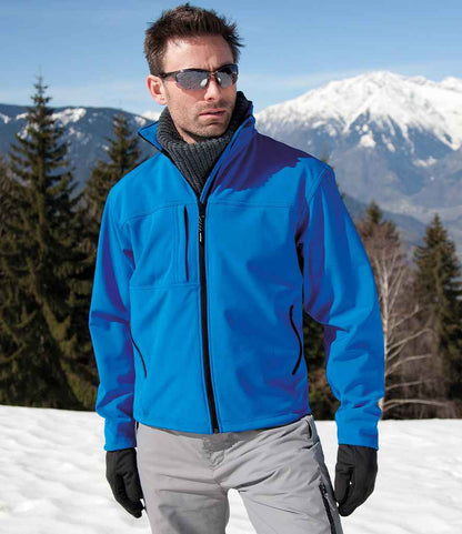 Result Classic Soft Shell Jacket - Azure (RS121M)