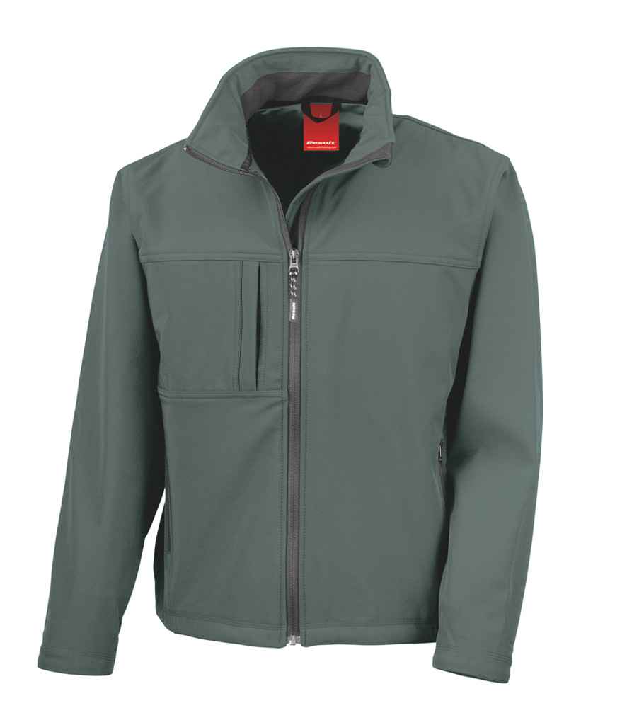 Result Classic Soft Shell Jacket - Grey (RS121M)
