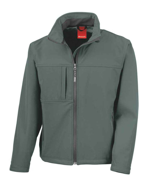 Result Classic Soft Shell Jacket - Grey (RS121M)