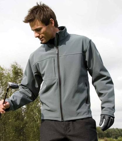 Result Classic Soft Shell Jacket - Grey (RS121M)