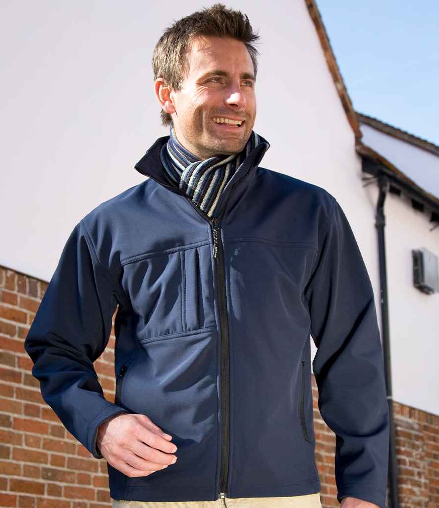 Result Classic Soft Shell Jacket - Navy (RS121M)