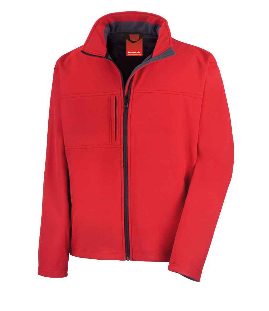 Result Classic Soft Shell Jacket - Red (RS121M)