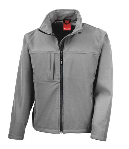 Result Classic Soft Shell Jacket - Workguard Grey (RS121M)