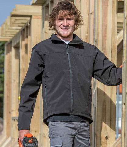 Result Classic Soft Shell Jacket - Workguard Grey (RS121M)