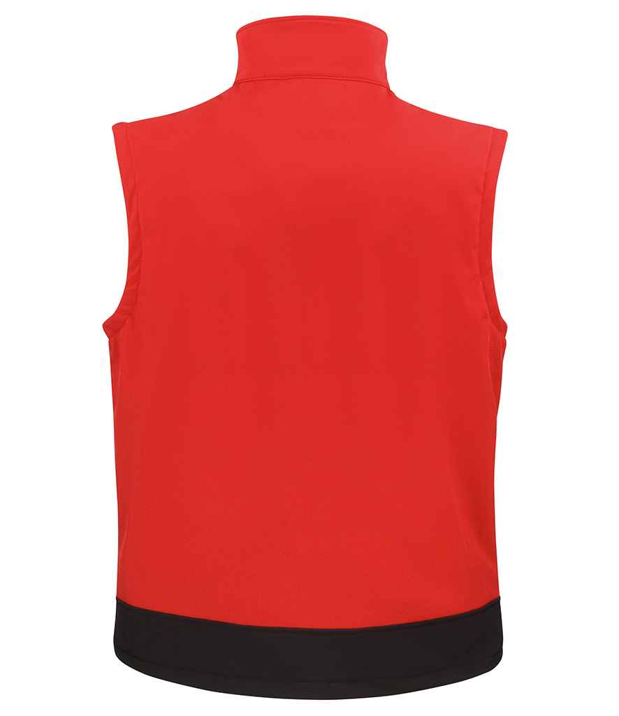 Result Soft Shell Bodywarmer - Red/Black (RS123)