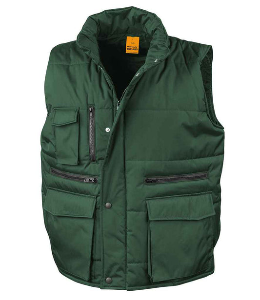 Result Work-Guard Lance Bodywarmer - Bottle Green (RS127)