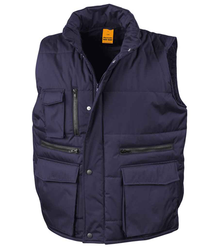 Result Work-Guard Lance Bodywarmer - Navy (RS127)