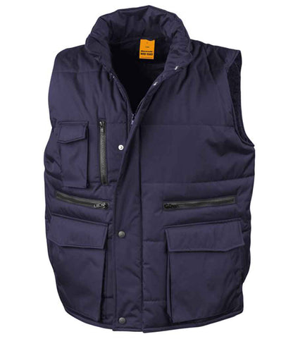 Result Work-Guard Lance Bodywarmer - Navy (RS127)