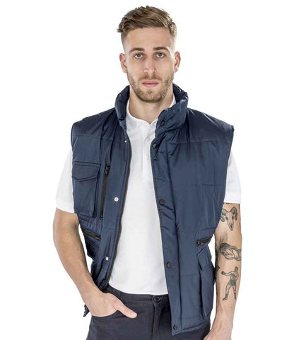 Result Work-Guard Lance Bodywarmer - Navy (RS127)