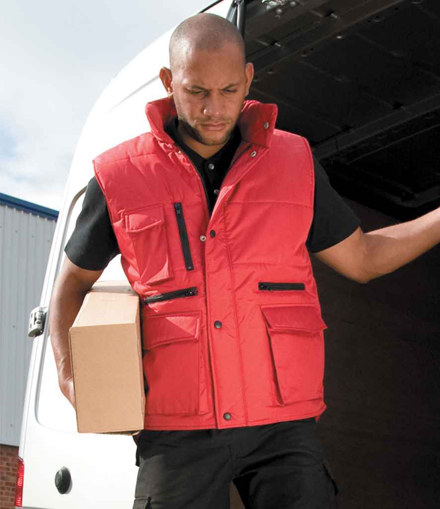 Result Work-Guard Lance Bodywarmer - Red (RS127)