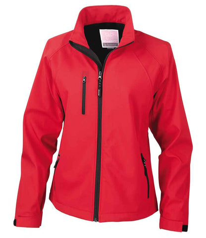 Result Ladies Base Layer Soft Shell Jacket - Red (RS128F)