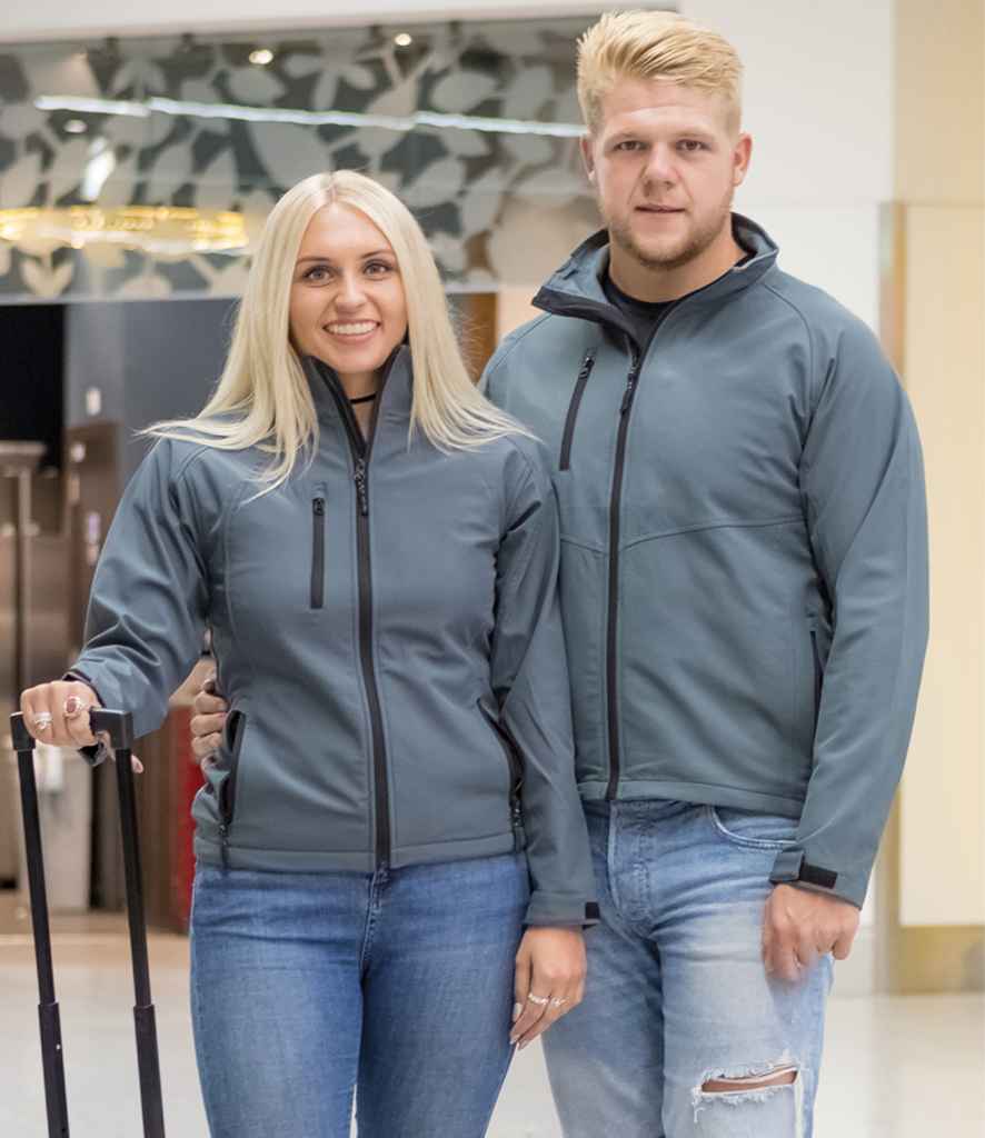 Result Ladies Base Layer Soft Shell Jacket - Silver Grey (RS128F)