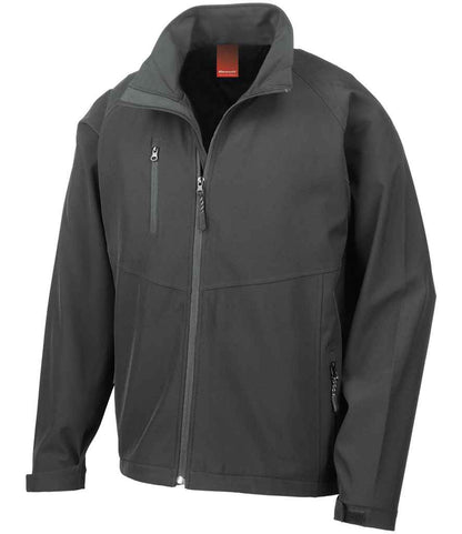 Result Base Layer Soft Shell Jacket - Black (RS128M)