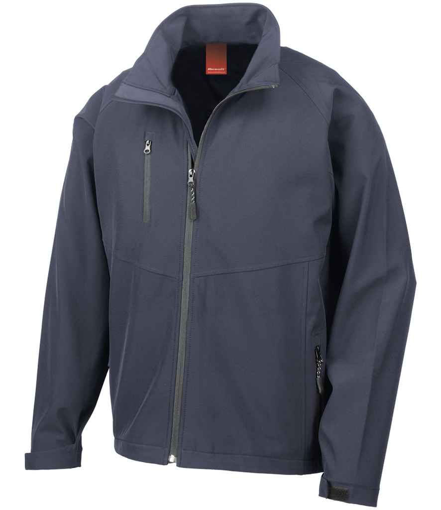 Result Base Layer Soft Shell Jacket - Navy (RS128M)