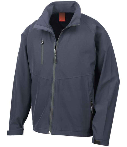 Result Base Layer Soft Shell Jacket - Navy (RS128M)