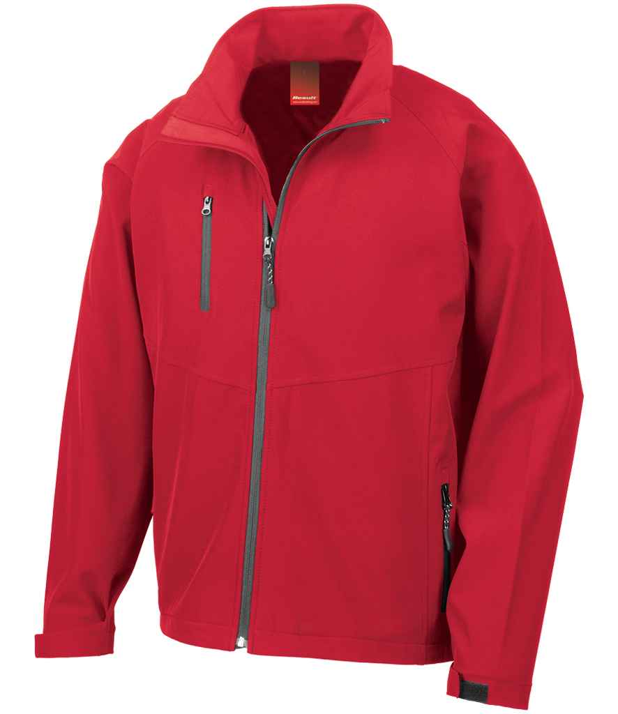 Result Base Layer Soft Shell Jacket - Red (RS128M)