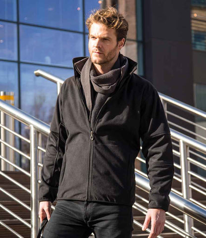 Result Osaka Combed Pile Soft Shell Jacket - Black (RS131M)