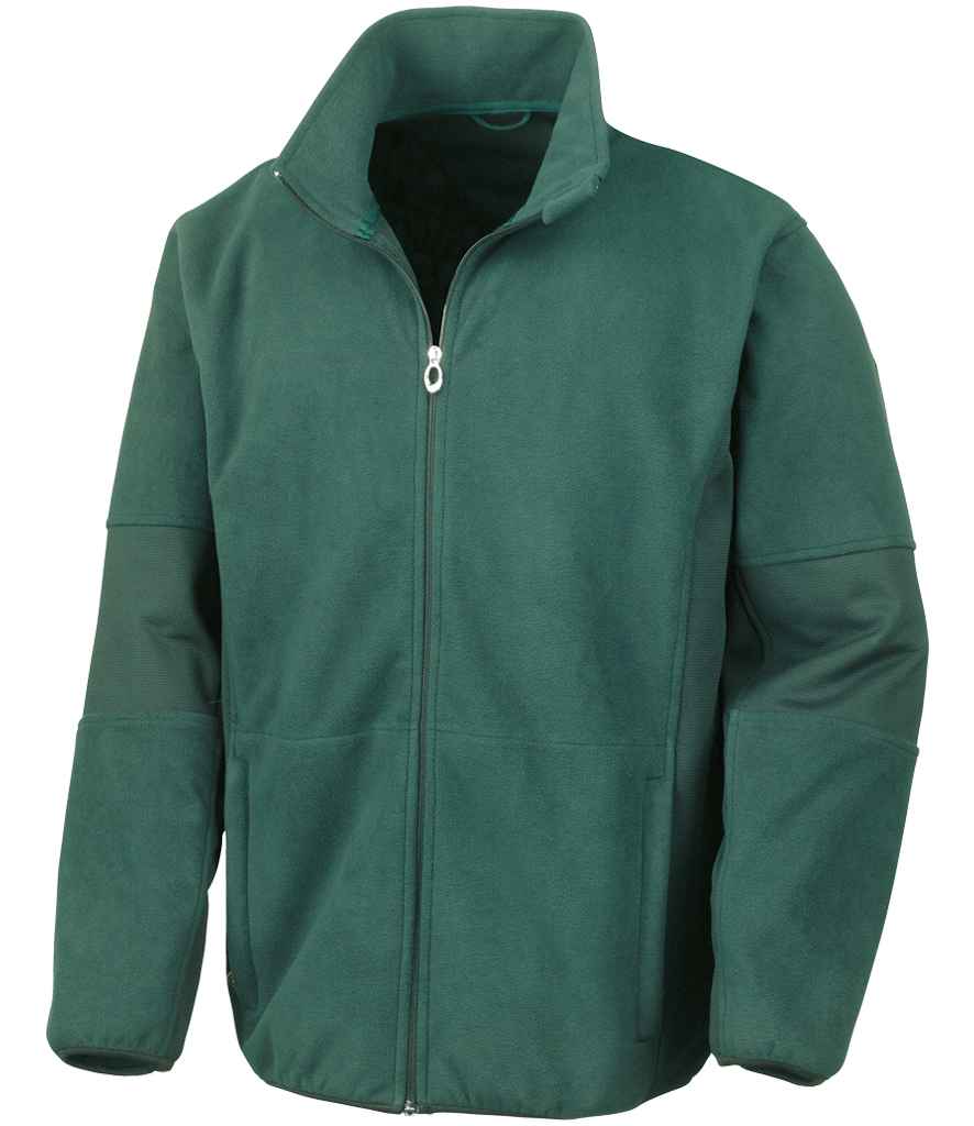 Result Osaka Combed Pile Soft Shell Jacket - Forest Green (RS131M)