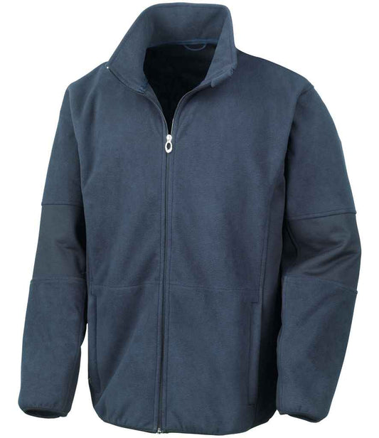 Result Osaka Combed Pile Soft Shell Jacket - Navy (RS131M)