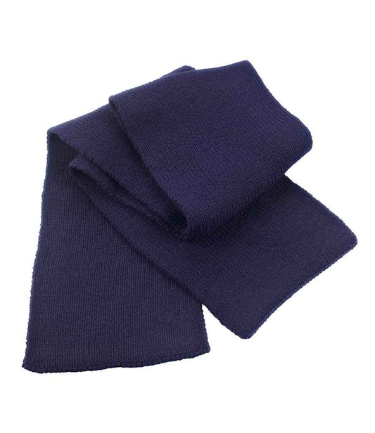 Result Classic Heavy Knit Scarf - Navy (RS145)