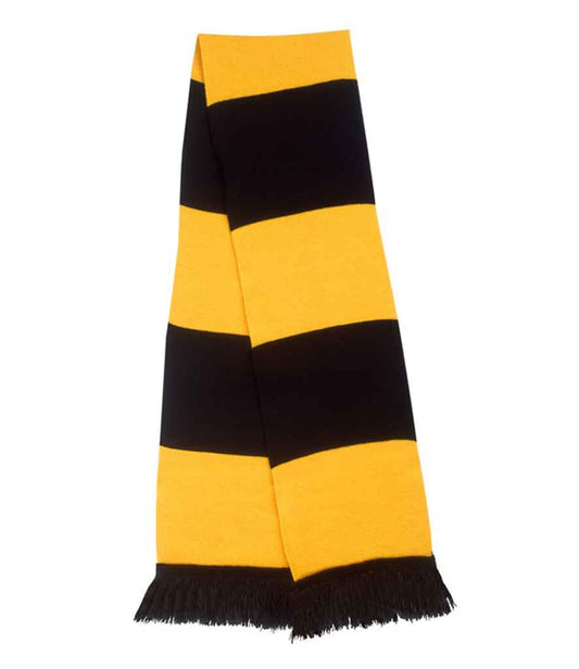 Result Team Scarf - Black/Gold (RS146)