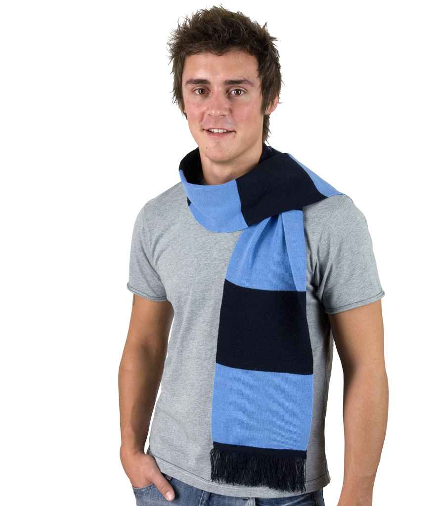Result Team Scarf - Navy/Sky Blue (RS146)