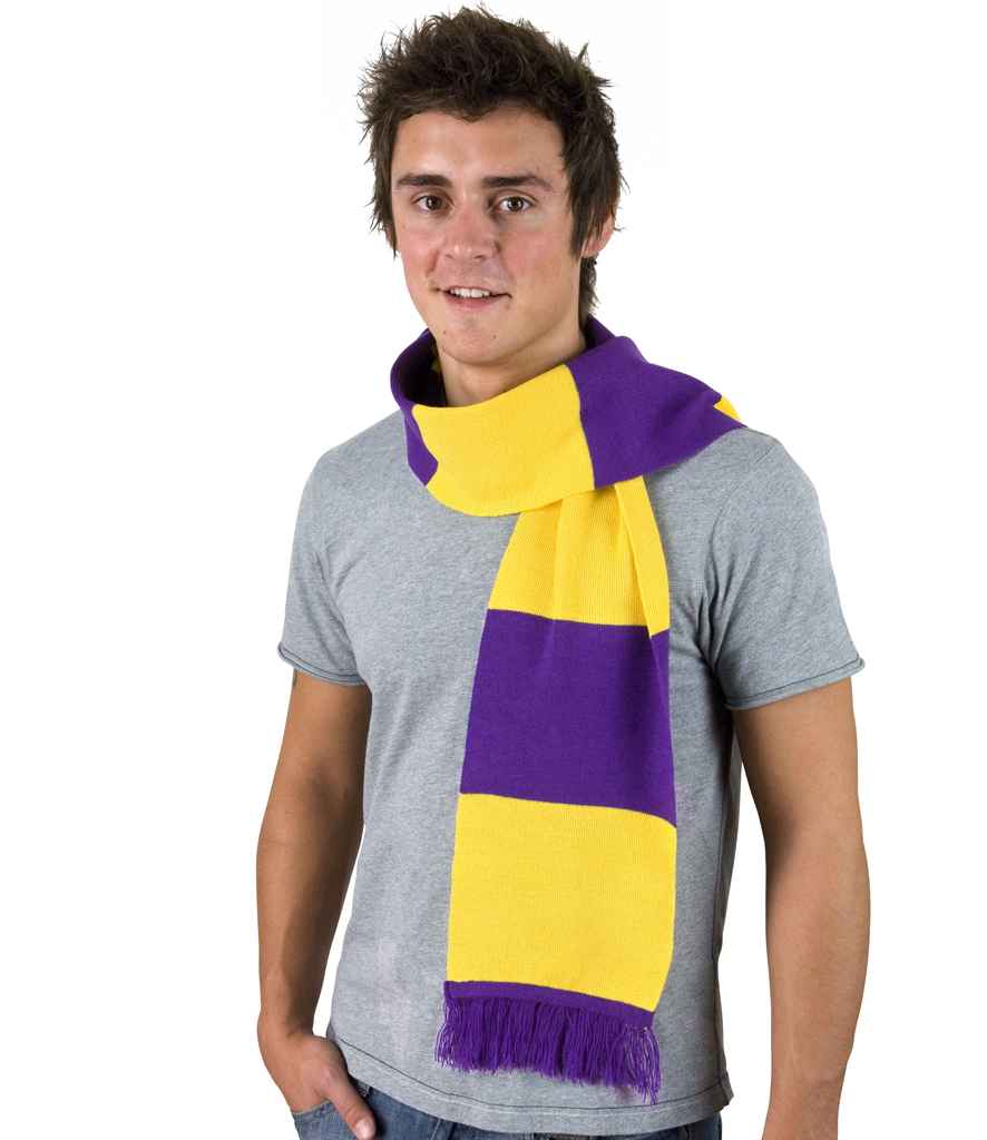 Result Team Scarf - Purple/Yellow (RS146)