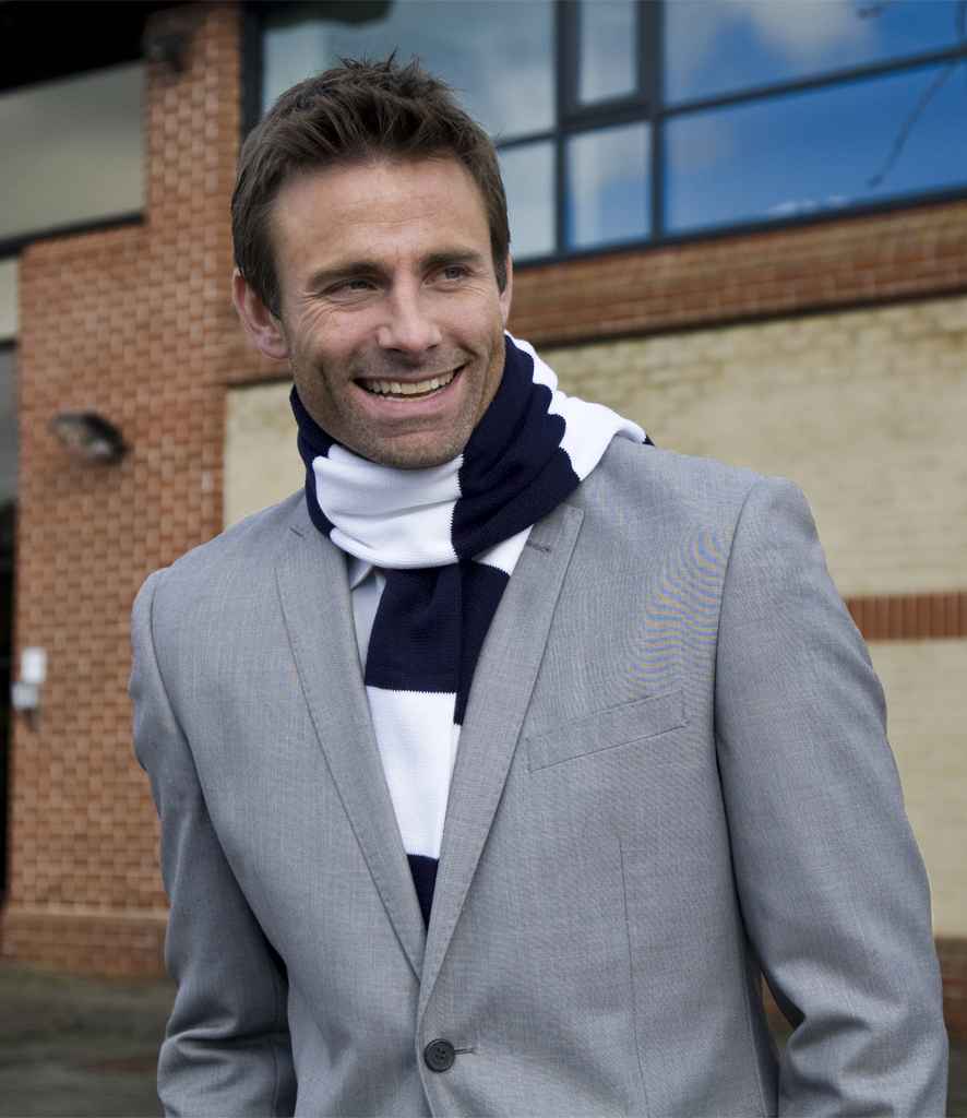 Result Team Scarf - White/Navy (RS146)