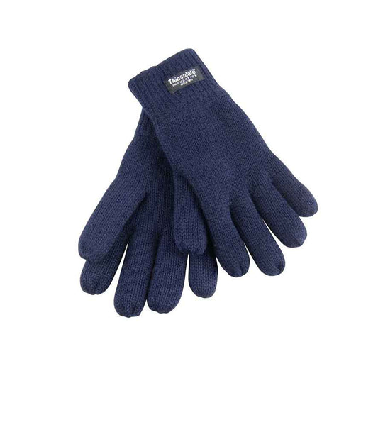Result Kids Lined Thinsulate™ Gloves - Navy (RS147B)