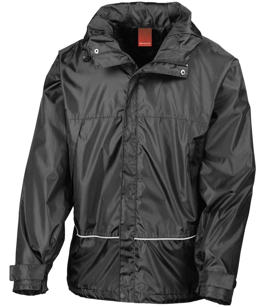 Result Waterproof 2000 Ripstop Team Jacket - Black (RS155)