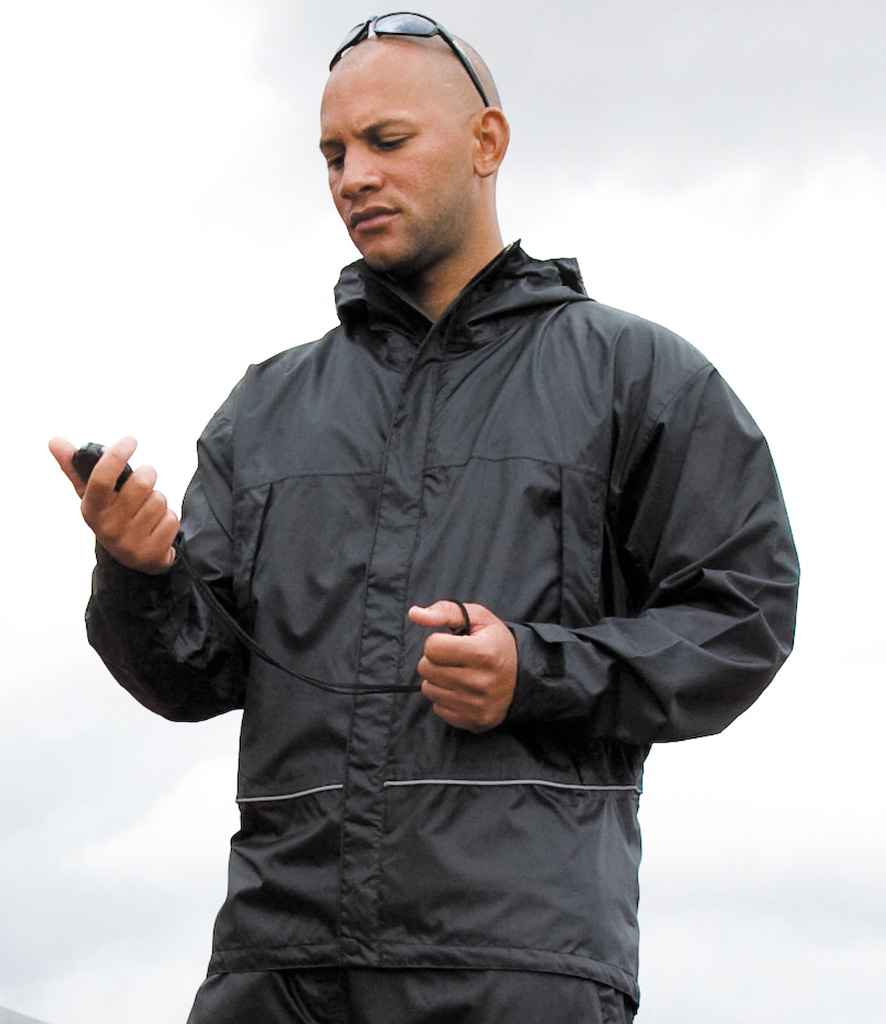 Result Waterproof 2000 Ripstop Team Jacket - Black (RS155)