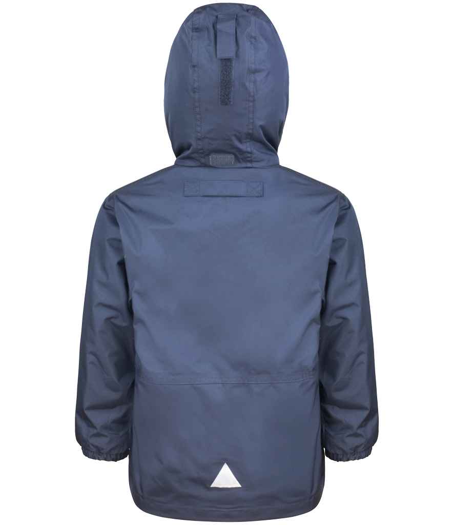 Result Kids/Youths Fleece Lined StormDri 4000 Jacket - Navy/Navy (RS160B)