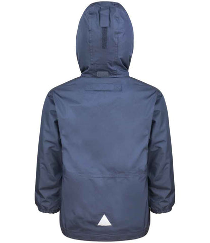 Result Kids/Youths Fleece Lined StormDri 4000 Jacket - Navy/Navy (RS160B)