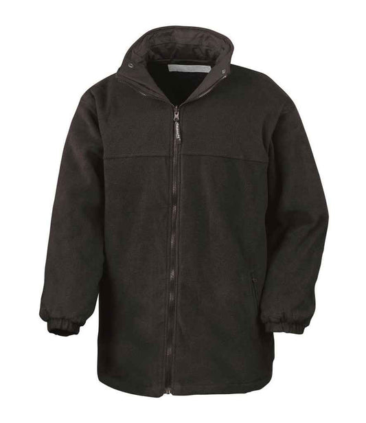 Result Fleece Lined StormDri 4000 Waterproof Jacket - Brown/Brown (RS160)
