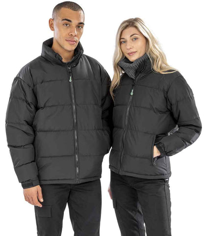 Result Urban Holkham Down Feel Jacket - Black (RS181M)